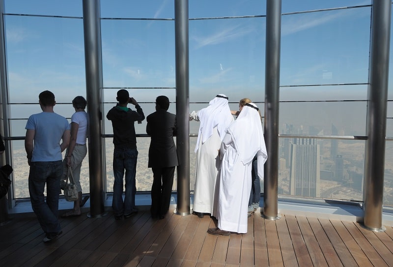 At the Top Burj Khalifa in Dubai 1