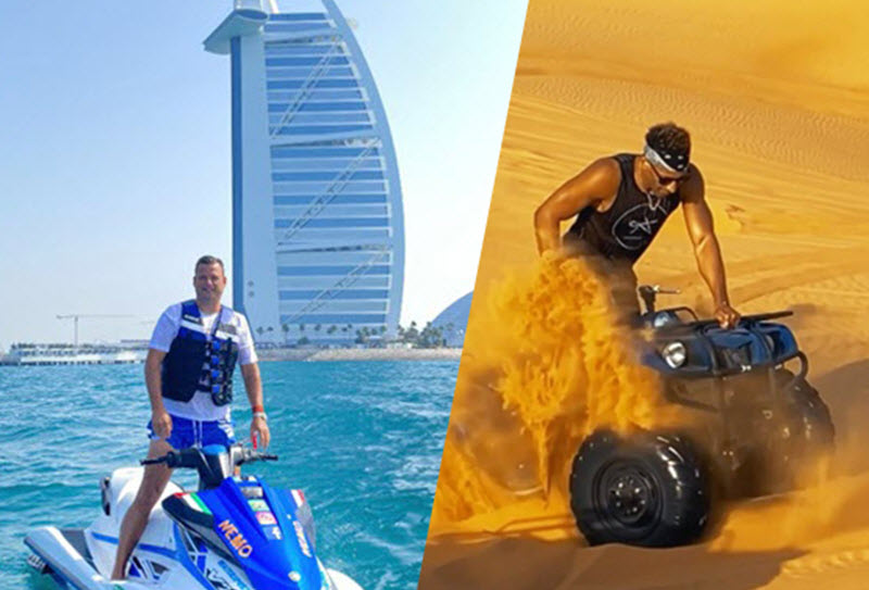 Combo Tour with Quad Biking (1 hour), Jet Ski Riding (30 min) 1