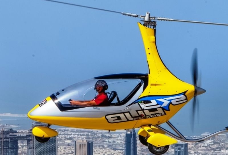 Gyrocopter Flight in Dubai 1