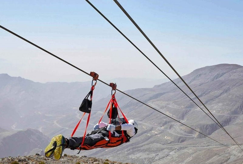 Zipline in Ras Al Khaimah 1