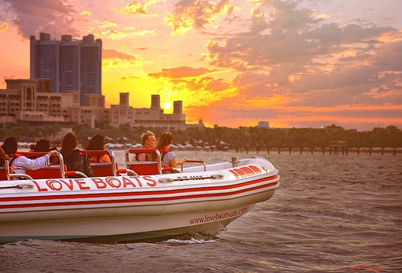The Love Boats in Dubai Marina